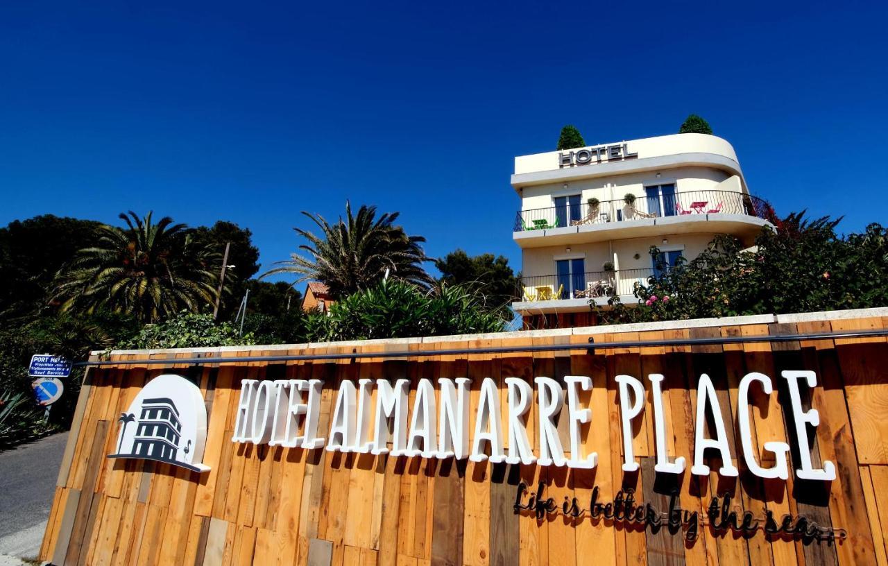 הייר Hotel Almanarre Plage - Hotel Eco-Responsable Face A La Mer מראה חיצוני תמונה